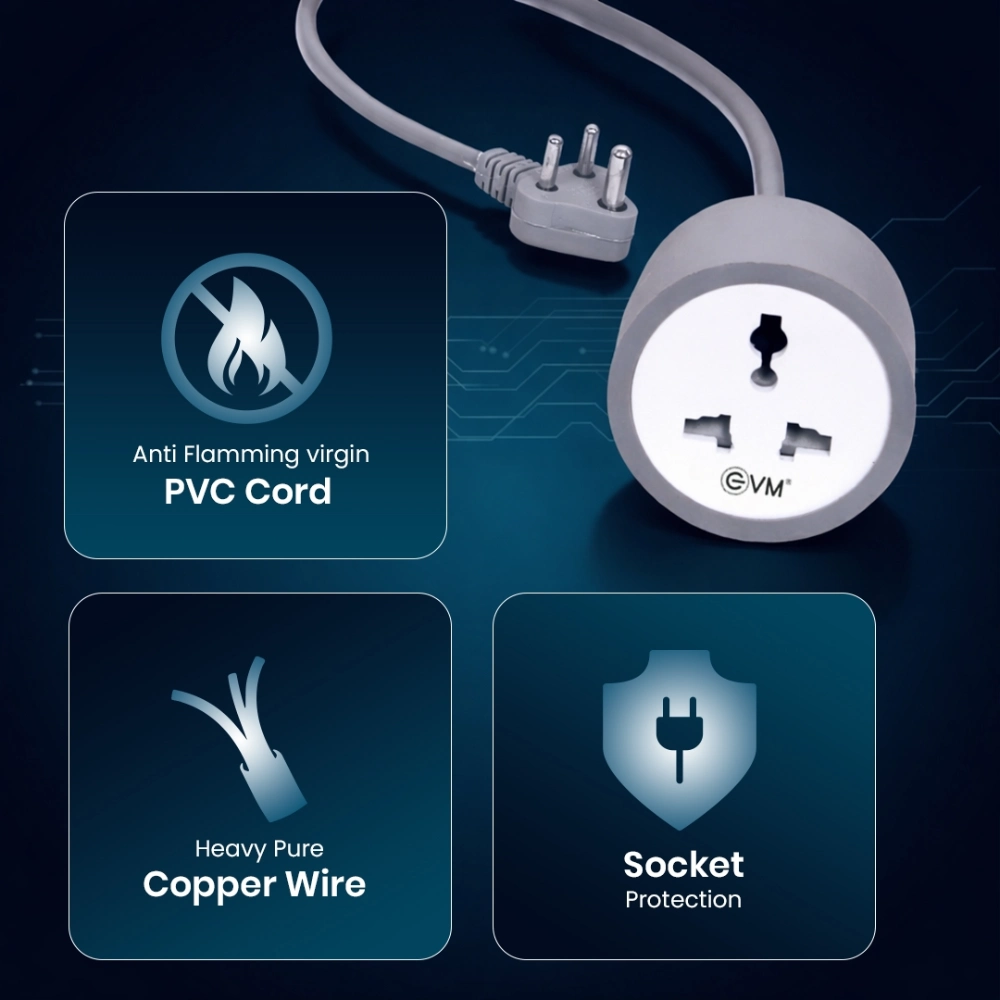 EVM Power Cable Extension Cord 10m Output 2500w view 3